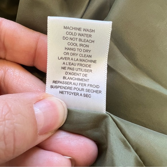 Abbie Mags NWT 2-Tone Celadon Green Full Zip Lightweight Jacket Size XL/L - Picture 6 of 7